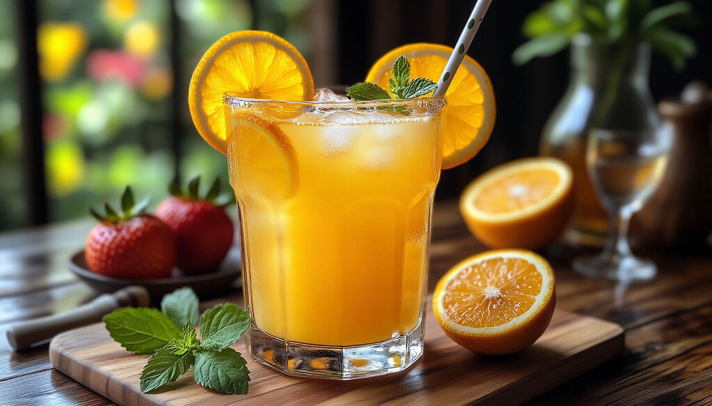 Весенний ромовый пунш