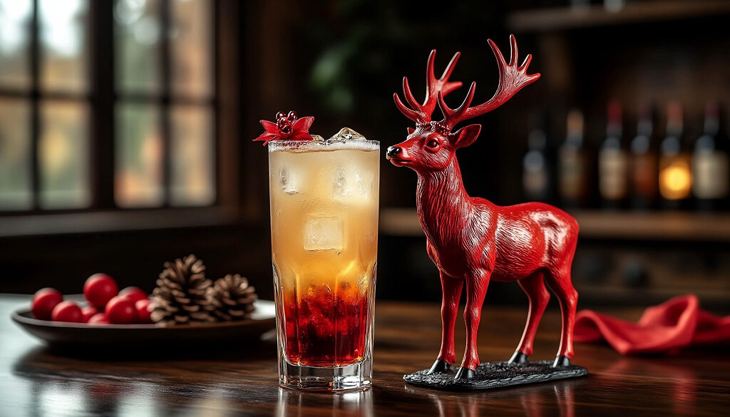 Red stag highball
