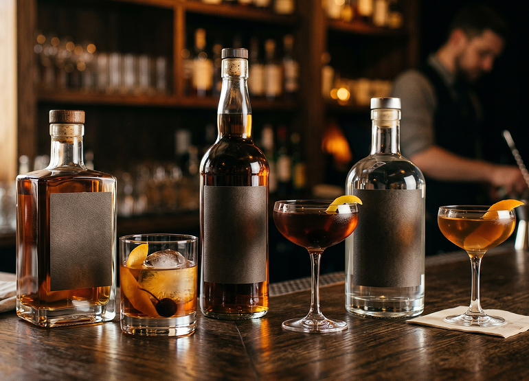 Коктейли с премиальным алкоголем: 5 рецептов для домашних вечеринок