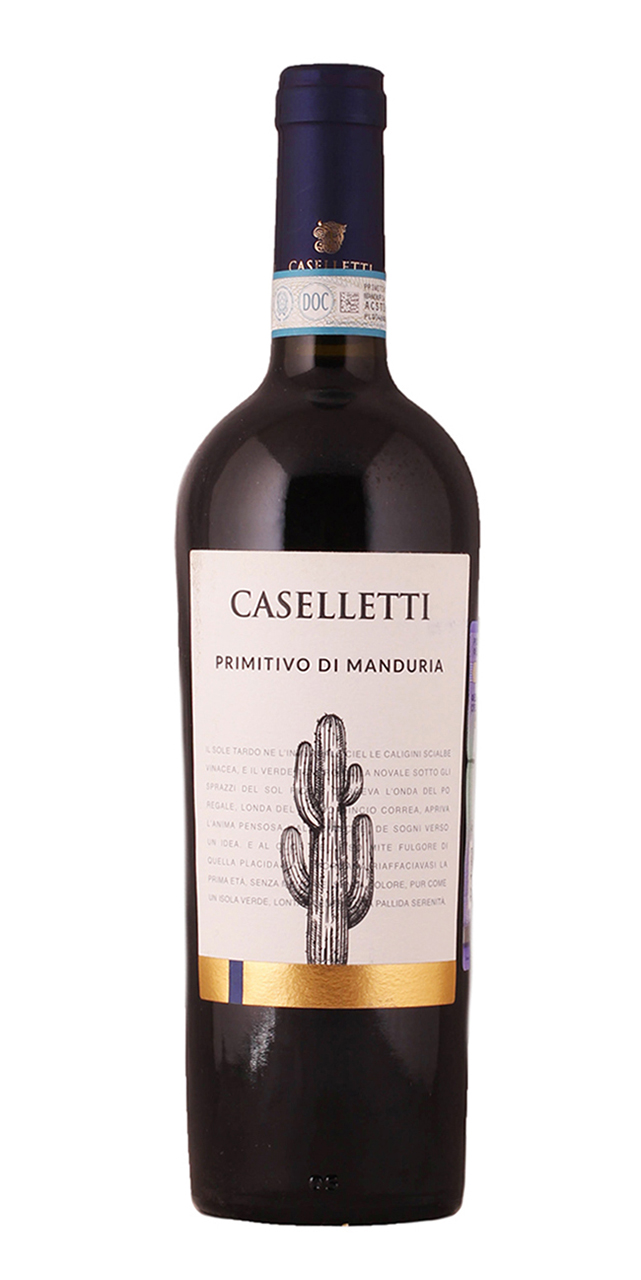 Казеллетти Примитиво Ди Мандурия 0,75 л