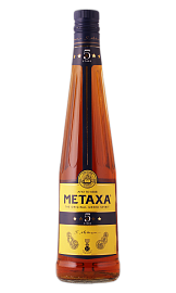 Метакса 5* 0,7 л