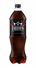 Эвервесс Кола без сахара ПЭТ 1,0 л