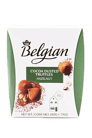 Конфеты Belgian трюфели со фундука 200 г