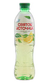 Святой Источник Зеленый Чай Лимон 0,5 л