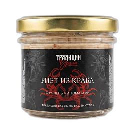 Рийет из Краб с вялеными томатами 90 г