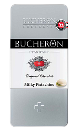 BUCHERON горький шоколад с фисташками 100 г