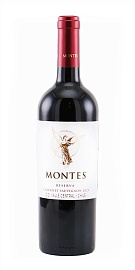 Монтес Резерва Каберне Совиньон 0,75 л