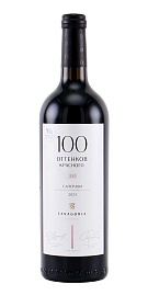 Саперави Фанагории 100 оттенков красного 0,75 л