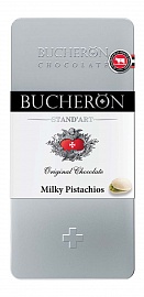 BUCHERON молочный шоколад с фисташками 100 г