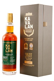 Кавалан Солист экс-Бурбон Каск Сингл Каск Стренгс 0,7 л