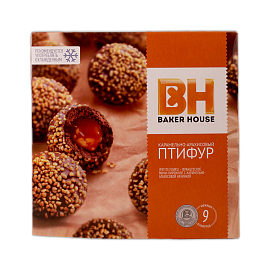 Пирожные Птифур Baker House карамельно арахисовый 225 г