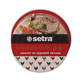 Паштет из куриной печени SETRA 100 г