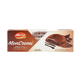 Печенье сдобное с начинкой с какао кремом Marini 150 г