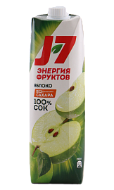J7 яблоко осветленный  0,97 л