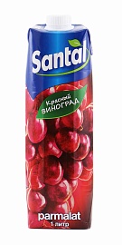 Напиток Красный Виноград SANTAL 1,0 л
