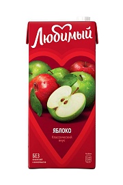 Нектар Любимый яблоко  1,93 л