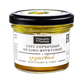 Соус горчичный медово-фруктовый  Груша (к сыру) 100 г