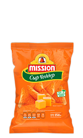 Чипсы MISSION кукурузные Сыр Чеддер 150 г