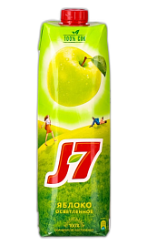 J7 яблоко осветленный  0,97 л