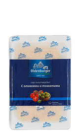 С оливками и томатами 45% ломтики БЗМЖ 125 г