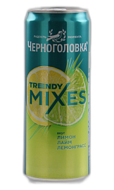 Напиток безалкогольный сильногазированный со вкусом лимона, лайма и лемонграсса 0,33 л