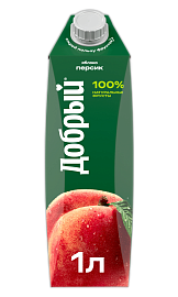 Добрый Яблоко-персик 1,0 л