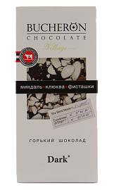 Бушерон горький с миндалем, клюквой, фисташкой 85 г