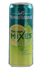 Напиток безалкогольный сильногазированный со вкусом лимона, лайма и лемонграсса 0,33 л