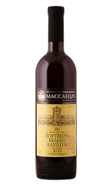 Массандра Портвейн белый Алушта 0,75 л
